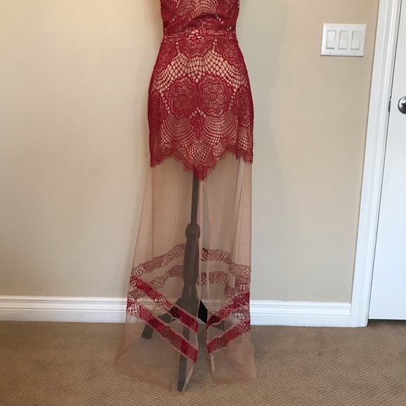 *SOLD* For Love & Lemons Red Antigua Maxi Long - Picture 8 of 8